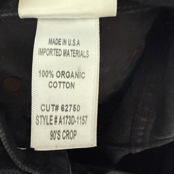 Agolde 90's Crop Jean in Bauhaus - Picture 6 of 6